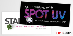 SAY HELLO TO SPOT UV PRINT