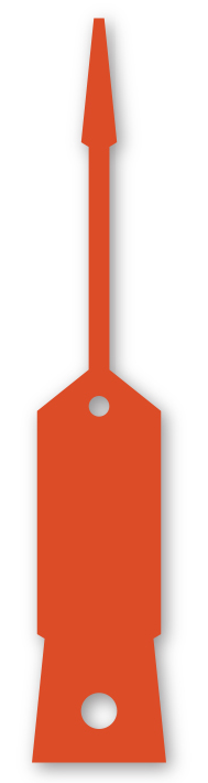 Service Arrow tags/Self locking key tags 1,000 per pack – Sisupplies.com