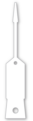 Service Arrow tags/Self locking key tags 1,000 per pack