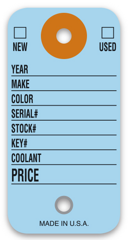 Colored Key Tags – With Rings