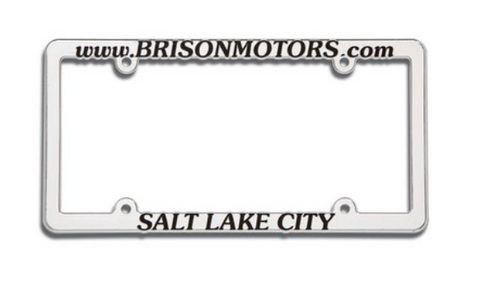Custom Full Chrome License plate Frames * $0.95 Each