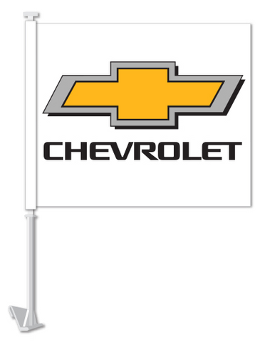 Chevrolet Manufacturer Clip-On Flag (12flags)