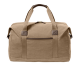 Canvas Duffel Bag - Brown