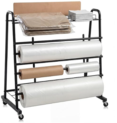 Floor Mat and Seat Cover Dispenser Stand