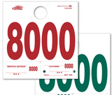 Service Hangtags Dispatch HEAVY DUTY # 3DIGIT AND 4DIGIT