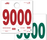 Service Hangtags Dispatch HEAVY DUTY # 3DIGIT AND 4DIGIT