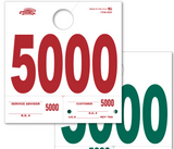 Service Hangtags Dispatch HEAVY DUTY # 3DIGIT AND 4DIGIT