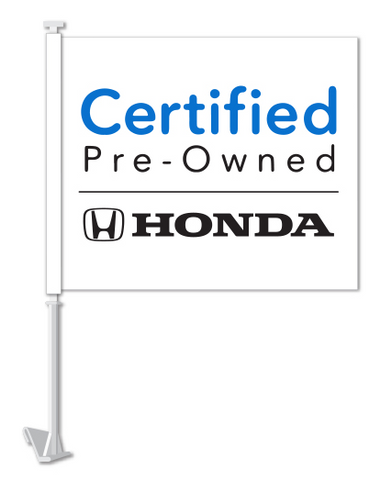 Honda CPO Manufacturer Clip-On Flag (12flags)