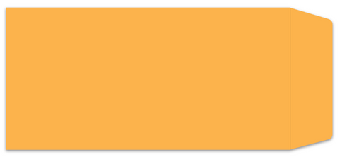 License plate Envelope - Blank - self-seal