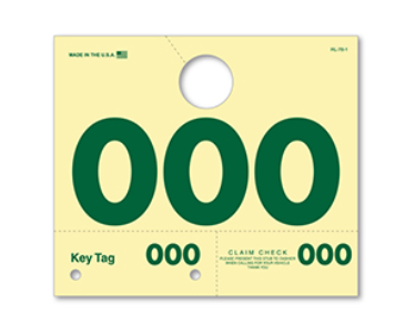 Service Dispatch RL-78 Hangtags 3DIGIT and 4DIGIT