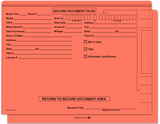 COLOR FILE Deal FOLDERS - Color-Code Secure Document Files Qty 100