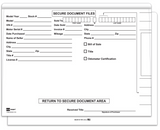 COLOR FILE Deal FOLDERS - Color-Code Secure Document Files Qty 100