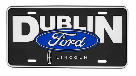 Custom License Plate Inserts (6"x12") $0.29 Each