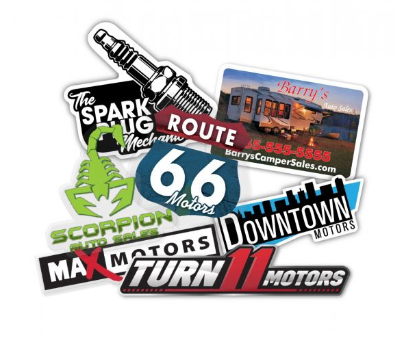 Full Color Custom White & Transparent Decals *Call for pricing ...