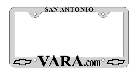 Custom full Chrome LICENSE PLATE FRAME * Call for Pricing!