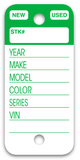 Top Stripe Key Tags Key Tags with 2 Permanent Markers (250)