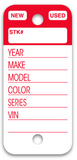 Top Stripe Key Tags Key Tags with 2 Permanent Markers (250)