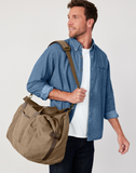 Canvas Duffel Bag - Brown