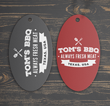 Custom Shaped Product Tags - Call for Pricing!