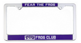LICENSE PLATE FRAME * Call for Pricing