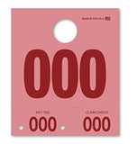SERVICE DISPATCH NUMBER COLORED 3DIGIT TAGS (1,000)- Call for Pricing!