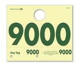 Service Dispatch Hangtags  3DIGIT AND 4DIGIT - Call for Pricing!